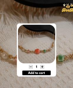 Vòng Cổ - Hoa Đỏ Cổ Tích